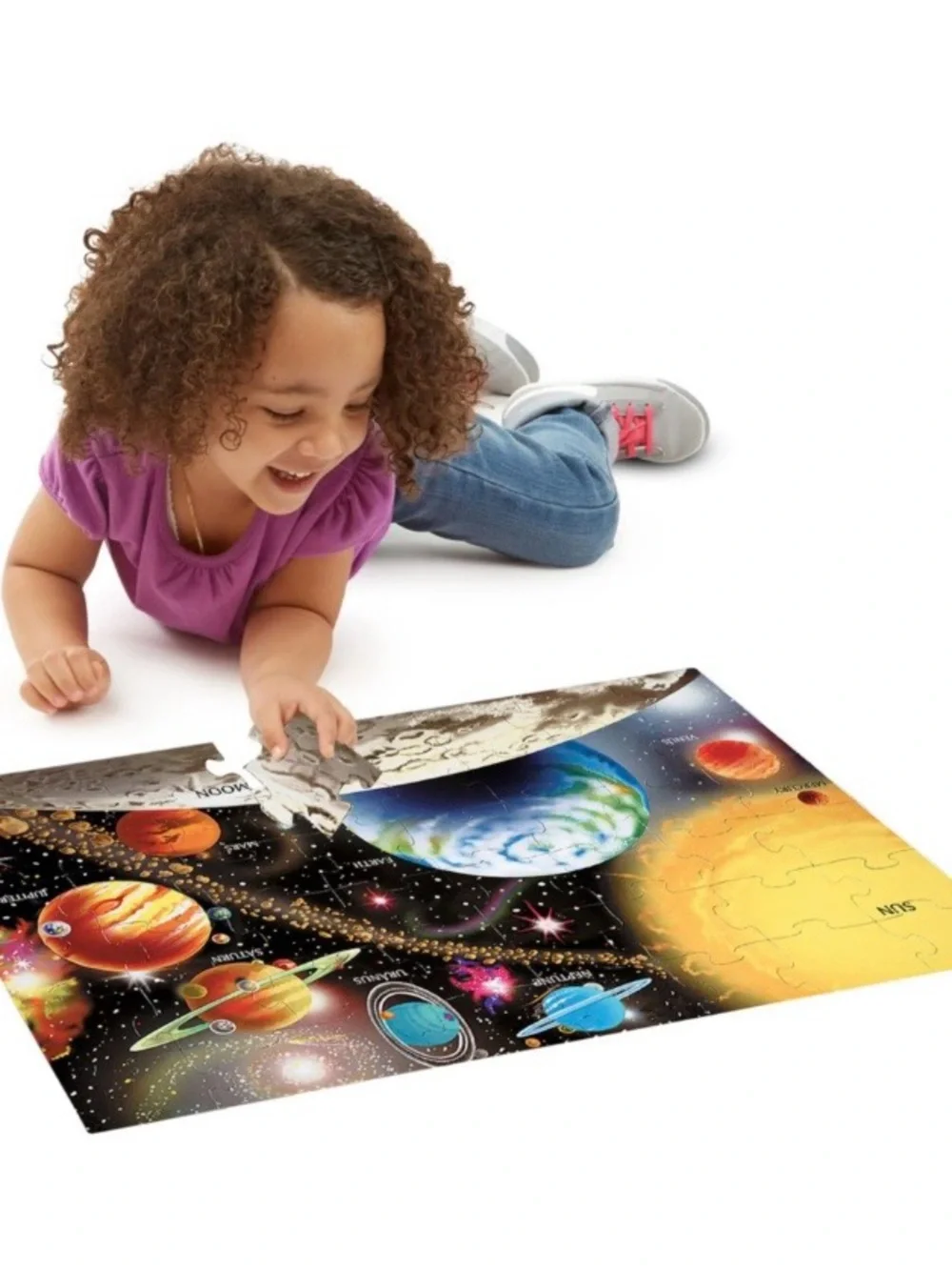 Melissa & Doug Solar System Extra Large Floor Puzzle - Colorful Space Design